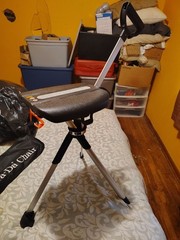 STEP2GOLD Ta-Da Chair Series 2, Portable Trekking Hiking Pole – 36.2” Black, OB