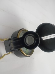 Lensatic Engineer Compass Early 1960s Navigation Tool Liquid Filled Japan