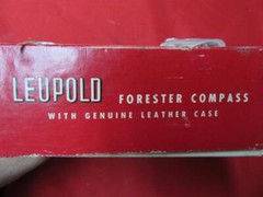 Vintage LEUPOLD Forester Compass Model A # 6675-00-B92-0107- Used