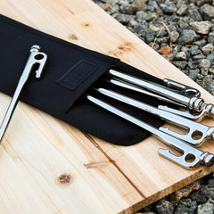 Camping Tent Peg Carry Bag 900D Oxford Cloth 12x43cm 12x33cm 12x23cm Sizes