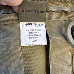 TAC POUCH 7 TASMANIAN TIGER, MOLLE UTILITY / MEDICAL POUCH 500D MULTICAM CORDURA