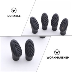 3PCS Alpenstock Protection Covers Non Cane Tips Rubber Trekking Poles Cover Boot