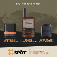 Spot Gen 4 Satellite GPS Messenger | Handheld Portable GPS Messenger for Hiki…