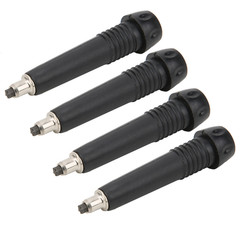 4 PCS Portable Replacement Rod Alpenstock Tip For Hiking Walking Treking