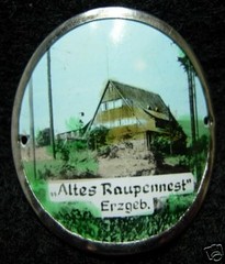 Altes Raupennest Round used medallion stocknagel G0726
