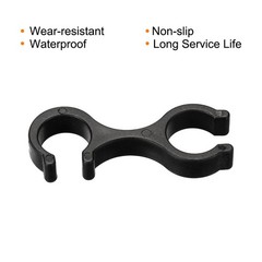2Pcs Trekking Pole Clips Walk Stick Accessories Double Rod Buckle Connector