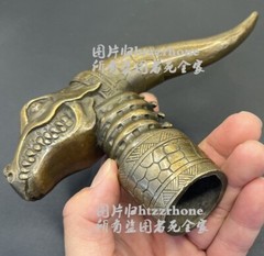 Solid Brass Crocodile Statue Walking Stick Cane Handle Top Topper Collection