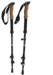 TAHOE TRAILS TREKKING WALKING ALUMINUM ADJUSTABLE QUICK LOCK GUIDE POLES