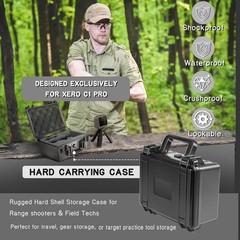 Heavy Duty Storage Case for Garmin Xero C1 Pro Chronograph, Hard Shell Carrying