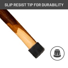 Rustic Wooden Walking Sticks for Hiking- twistik 40 inch