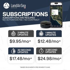 LandAirSea 54 GPS Tracker – Made in the USA from Domestic & Imported Parts. L…