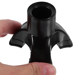4Pcs Reusable Rubber Cane Tips Walking Stick Ends Trekking Pole Covers
