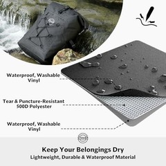 5/10/25/30/40/Waterproof Dry Bag- Roll-Top 55L 55l Black (With Phone Case)