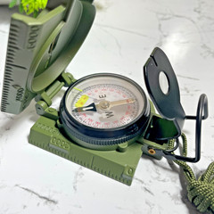 Cammenga 3HCS U.S. Military Lensatic Compass Waterproof Hiking Survival