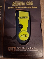 ACR Aquafix 406 Personal Locator Beacon Powers On