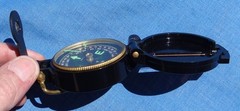 Lensatic Engineer Directional Compass Model 550 Excellent Condition Factory Box