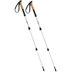 Cascade Mountain Tech Carbon Fiber Trekking Poles with Cork Grip
