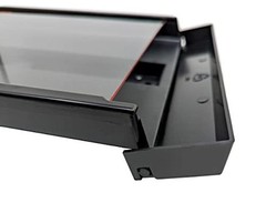 Outdoor Real Estate Brochure Box with Snap Shut Lid, Take One Pack of 1 Black