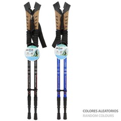 2 Pack Walking Poles, Telescopic Hiking Poles, Aluminium Trekking Poles, Padded…