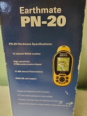 DELORME RUGGED EARTHMATE PN-20 12-CHANNELS GPS NAVIGATOR WAAS-ENABLED NOAA HIGH