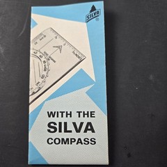 Vintage Silva System Precision Compass Type 5 Victor Sweden Made