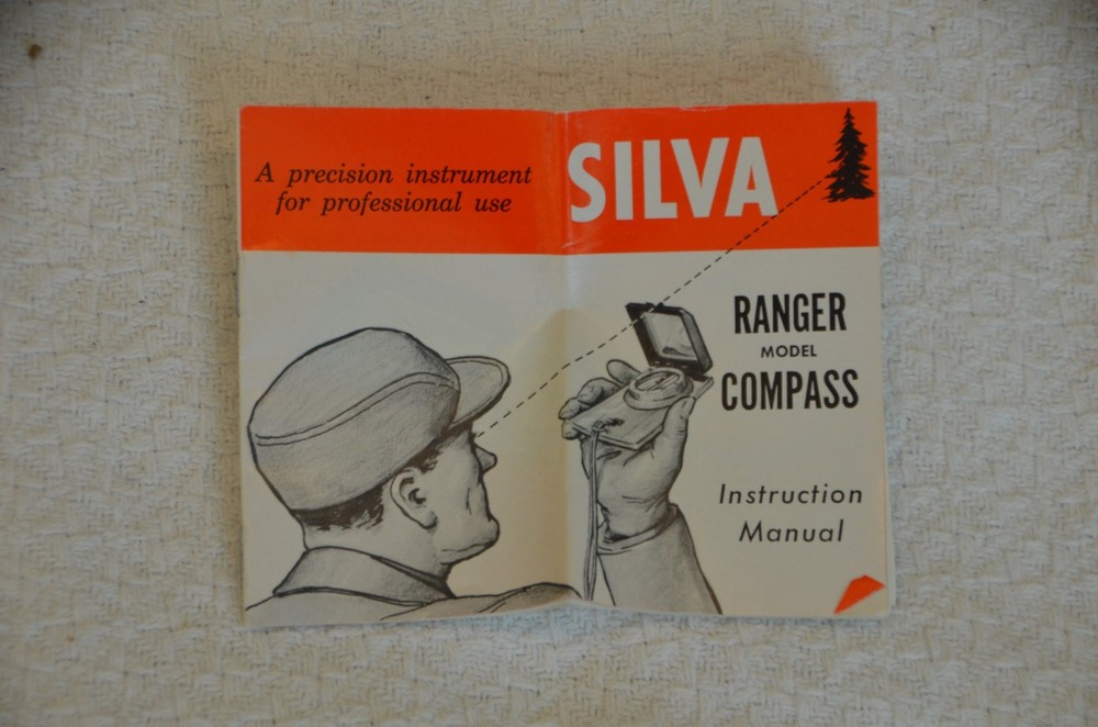 Silva Ranger Model Compass Instruction Manual 1970