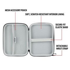 USA GEAR Hard Case Compatible with Garmin InReach Mini 2, Hard Protective Case