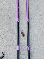 Set of The-Fitlife Folding Trekking Poles 120-135CM W/Bag …. 72