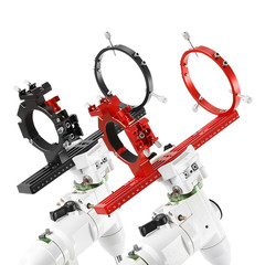 For ASI Cooled Camera Stand 78mm ID Clamp with Aluminum Dovetail Plate Mount