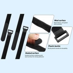 Versatile 20x250mm Nylon Cable Ties for Bike Bicycle Pushchair Camping Needs