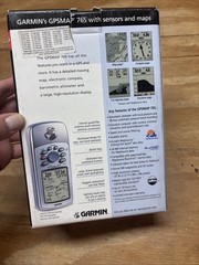 Garmin GPSMAP 76S W/ Sensors Maps 12 Channel Compass Waterproof & Case No Cable