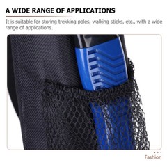 2 Pcs Alpenstock Buggy Bag Hiking Pole Carrying Case Travel Walking Stick