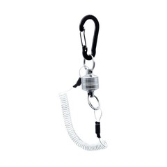 Fishing Lure Holder Clip Strong Magnet Auto Lock Retractable Wire 20cm to 100cm