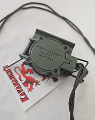 Not Salty Cammenga Phosphorescent Lensatic Compass Model 27 Olive Drab