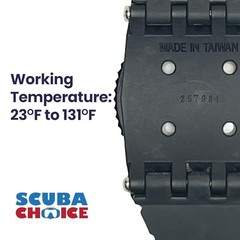 Diving Compass for Scuba – Wrist/Bungee Mount, Easy-to-Read Navigation Tool, Dur