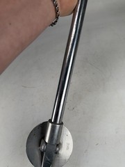 Pakistan Made Aluminum And Faux Leather Shooting Stick Walking Stick Chair