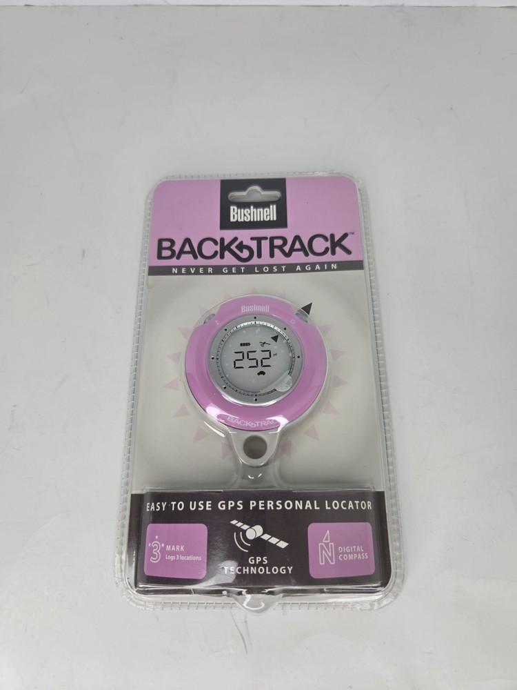 Bushnell BackTrack GPS Digital Compass Pink Hiking Locator