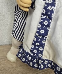 Cute plastic doll Schildkröt Doll 50 cm sleeping eyes collector vintage