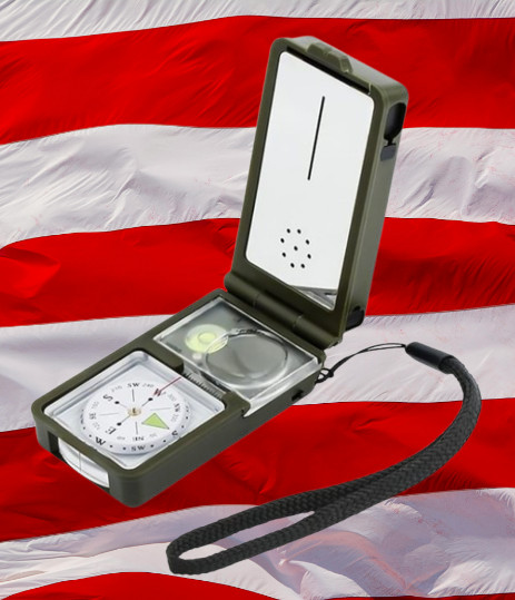 10 in 1 Multi-function Compass For Survival Military Camping Outdoor Hiking