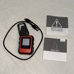 Garmin inReach Mini 2 Hiking GPS Satellite Communicator Red/Black 010-02602-00