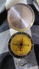 Wilkie Compass W. Germany Pocket Watch Type “For Parts Only” Liquid Fill Vintage