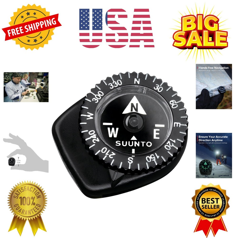 Multifunctional Compass, Northern Hemisphere, Compact Waterproof Navigation C…