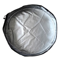 Outdoor Drum Lid Cover for 55 Gallon Openings in Coated Fabric