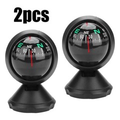 Portable Camping Marine Compass For Sail Ship Vehicle Car Boat Navigation 2pcs