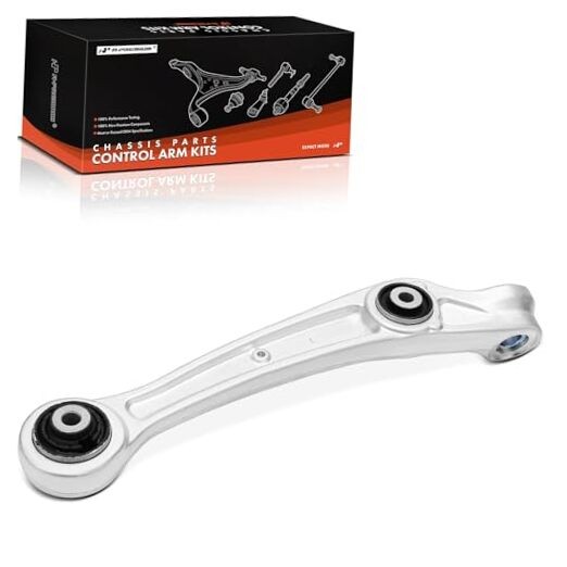 Front Left Forward Lower Control Arm, with Bushing, Compatible with Audi –