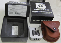 BRUNTON F-5010 Pocket Transit Compass 0-360 Scale NEW