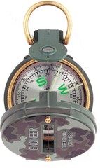 Camo Compass Lensatic Navigation Liquid Filled Plastic Tactical Military Army