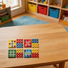 10pcs Felt For Tic For Tac Toe Game Set for Parent Child Interactive Play