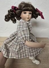 Artist doll porcelain doll 35 cm collector rarity Vintage