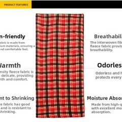 Camping Blanket Compact Storage Lightweight Construction Soft And Comfortable